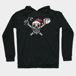 Noel and skull Hoodie